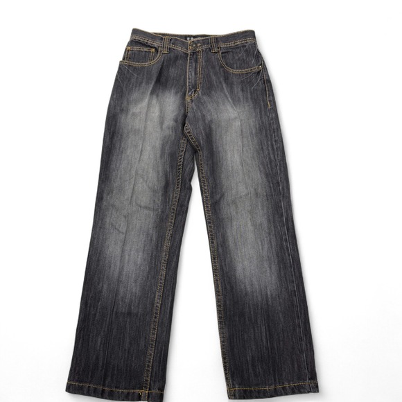 Southpole Mens‎ Black Denim Jeans Mens 30 x 30 Baggy Vintage Y2K Straight
